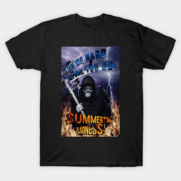 Summertime Sadness T-Shirt by clownshop